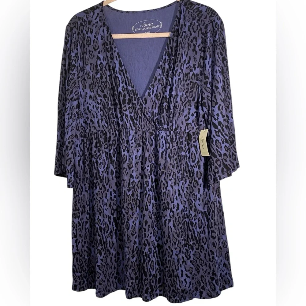 NEW Soma Live Love Lounge Kimono Tunic